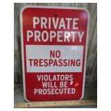 PRIVATE PROPERTY SIGN