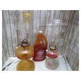 2-- OIL LAMPS & FUEL