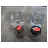 2ea-- INK WELLS & BOTTLES