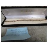 STERLING SILVER TENNIS BRACELET