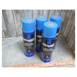 4 CANS-- PAVEMENT STRIPING PAINT -- HANDI CAP BLUE