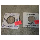 1979-S & 1957-P PROOF NICKELS