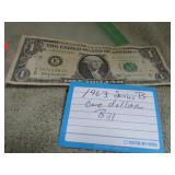 1963 SERIES B $1 BILL