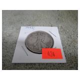1942 WALKING LIBERTY HALF DOLLAR COIN