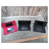 3-- NINTENDO DS VIDEO GAMES -- UNTESTED