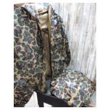 POLICE GUN BELT & CAMO RAIN SUIT
