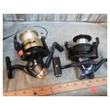 2-- SPINNING FISHING REELS