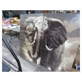 ELEPHANT WALL DECOR PRINT