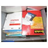 PAPER, FOLDERS, BINDERS, ETC