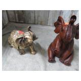 ELEPHANT FIGURINES