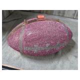 JEWLED FOOTBALL PURSE