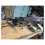 PARKER BUSHWACKER CROSSBOW W/ QUIVERS & ARROWS