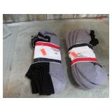 6 pair-- SPORT SOCKS -- 9-11