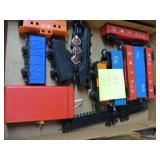 "H O" MODEL TRAIN CARS