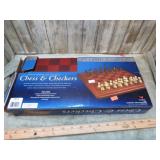 CHESS & CHECKERS SET