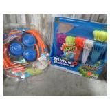 WATER BALLOONS & SPRINKLER