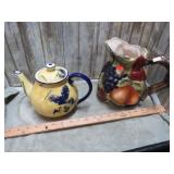 PITCHER & TEAPOT