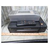 VHS TAPE PLAYER / RECORDER & REWINDER