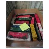 "H O" MODEL TRAIN CARS