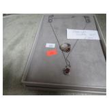 STERLING SILVER RING & NECKLACE SET
