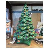 CERAMIC CHRISTMAS TREE