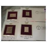 4-- FIRST DAY ISSUE STAMPS