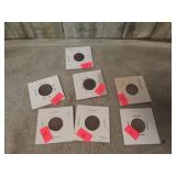 7-- INDIAN HEAD PENNIES