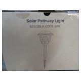 (NIB) 8pk-- SOLAR PATHWAY LIGHTS
