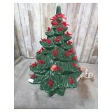 13" CERAMIC CHRISTMAS TREE