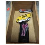 OAK BOX & KNIVES