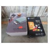 SELPHY SQUARE PHOTO PRINTER & 4 X 6 PAPER