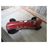 VINTAGE RUBBER TOY CAR
