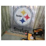 NFL STEELERS WALLETS & SIGN