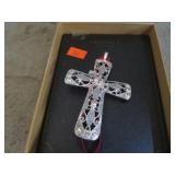 CROSS CHRISTMAS ORNAMENT
