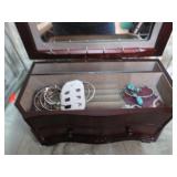 COSTUME JEWELRY & BOX