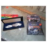 CHASE ELLIOTT DIECAST CAR & JEFF GORDON KNIFE