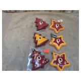 REDSKINS FOOTBALL ORNAMENTS