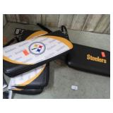 4-- STEELERS ZIPPER WALLETS