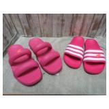 2 pair-- SANDALS