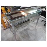 CHROME & MIRROR DESK