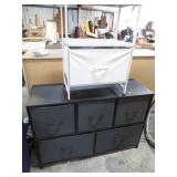 FABRIC DRAWER DRESSER & NIGHT STAND