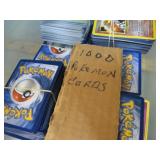 1000 POKEMON CARDS