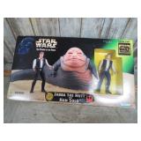 STAR WARS JABBA THE HUTT & HAN SOLO FIGURES