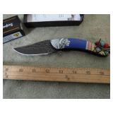 NATIVE AMERICAN THEME KNIFE