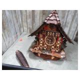 (NIB) GERMAN BLACK FOREST CHALET CUCKOO CLOCK