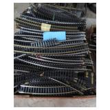 "H O" MODEL TRAIN TRACK