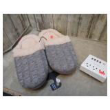 USB WALL OUTLET & (NWT) SLIPPERS -- 11 / 12