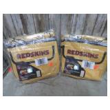 2-- NFL REDSKINS LUNCH BAGS