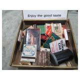MATCH BOOKS & MISC