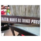 FAITH WALL DECOR